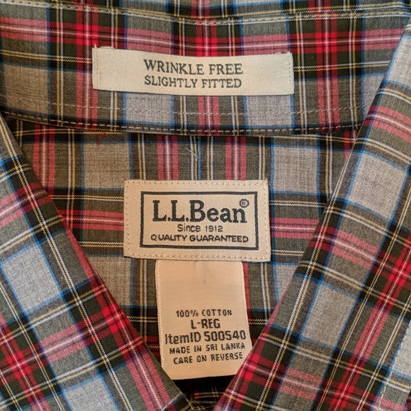 L.L.Bean Other - L.L. Bean plaid casual shirt